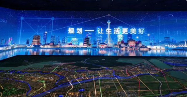 智慧城市沙盘在多媒体展厅的运用